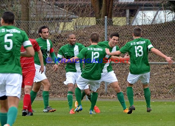 Landesliga Rhein Neckar FC Zuzenhausen gegen SG Wiesenbach 28.03.2015 (© Siegfried)